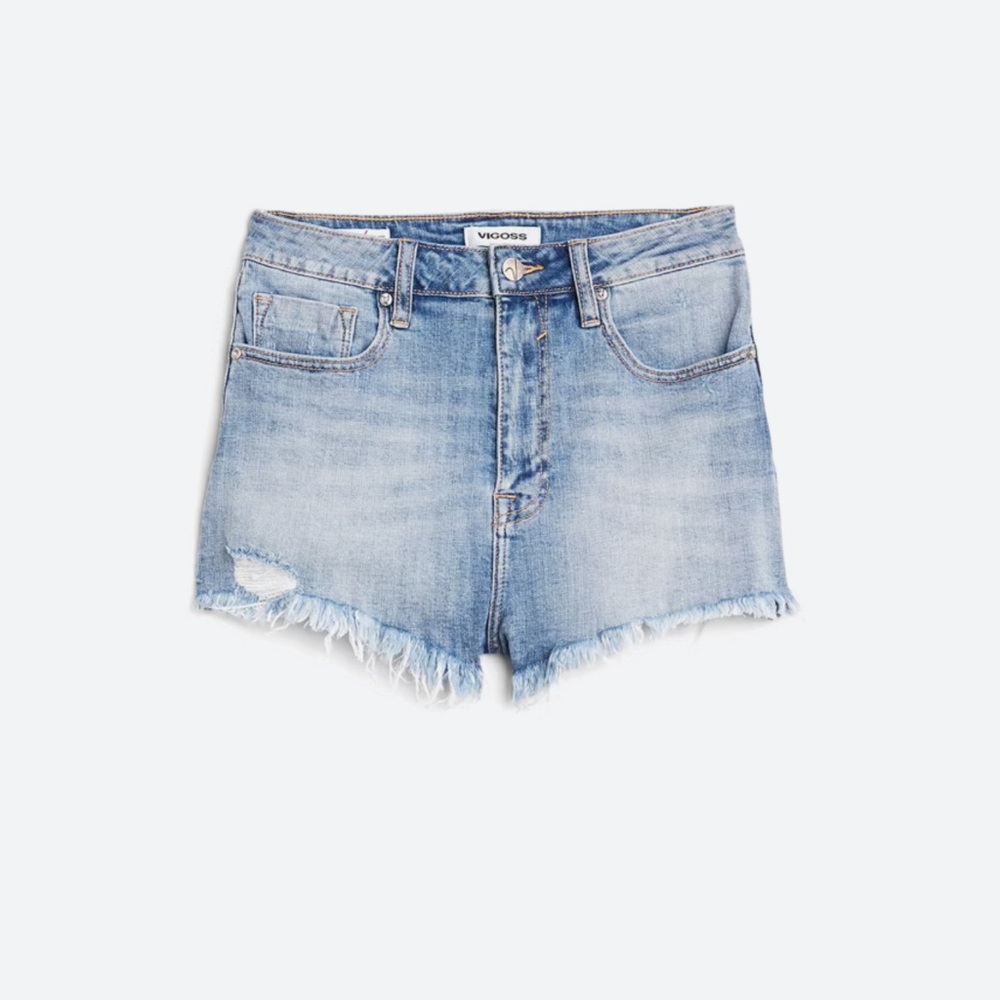 Vigoss Ace High Rise Frayed Hem short - Size 12